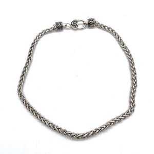 Silver Plated ThickChain Necklace